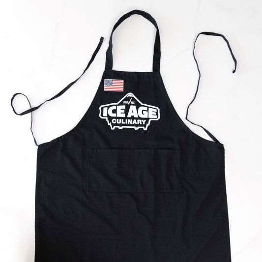 Ice Age Culinary Apron with American Flag